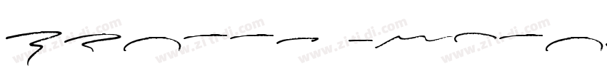 glossy personal use字体转换